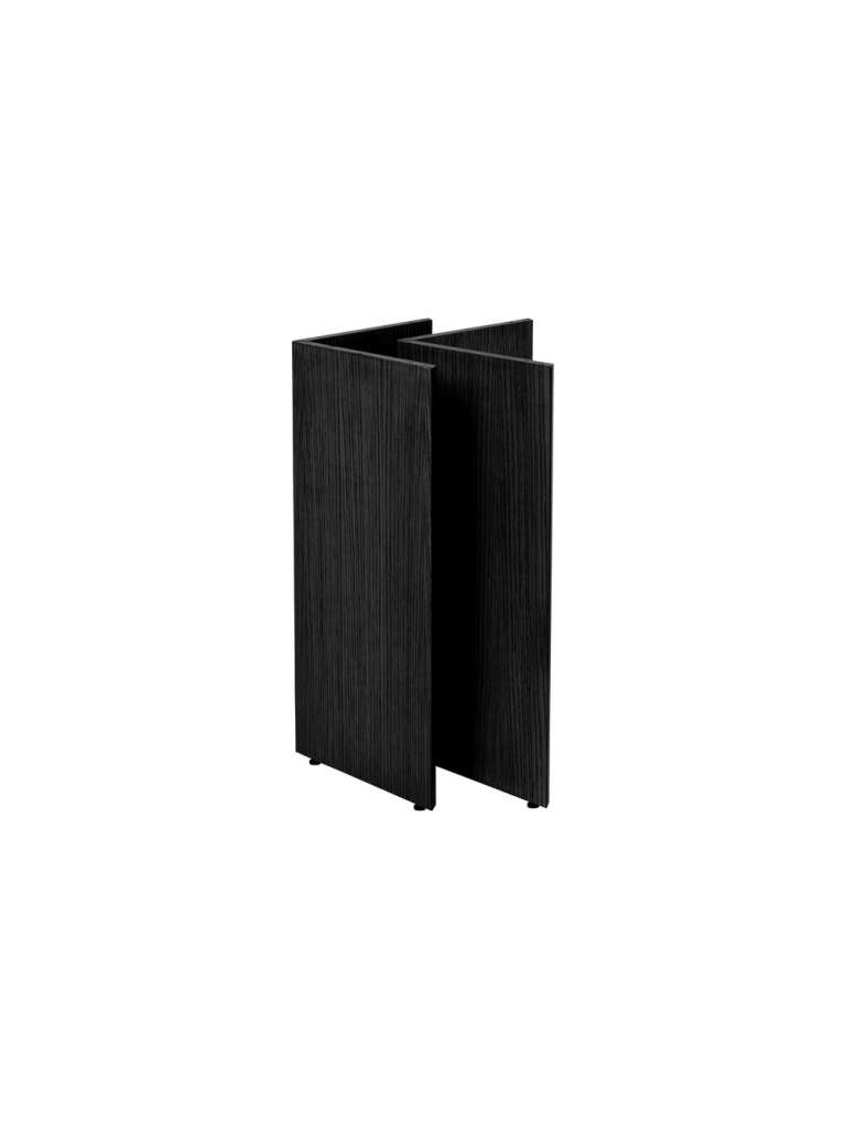 ferm LIVING - Mingle Tischbeine - W48 - schwarz - indoor