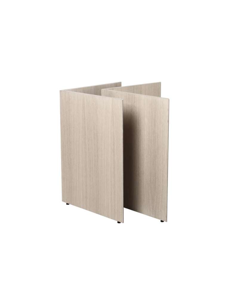 ferm LIVING - Mingle Tischbeine - W68 - Eiche - indoor