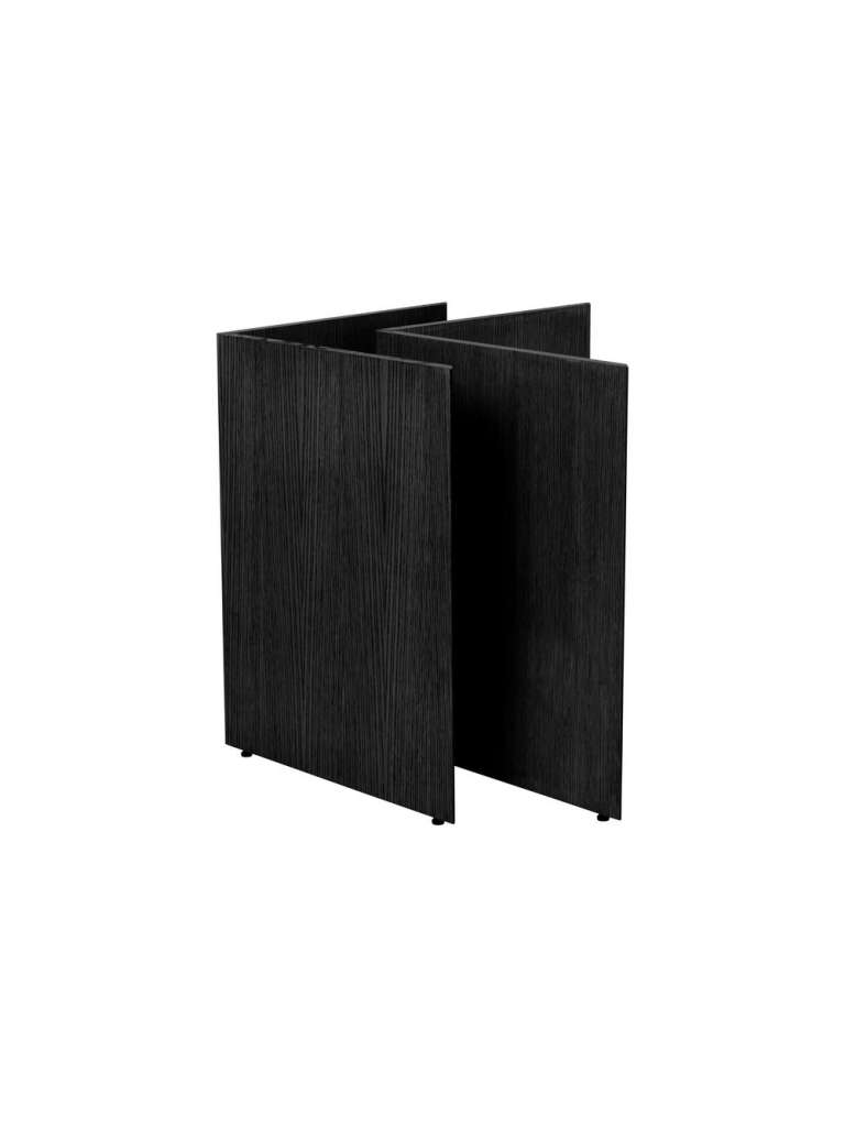 ferm LIVING - Mingle Tischbeine - W68 - schwarz - indoor