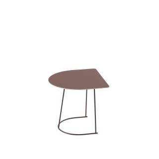 Muuto - Airy Coffee Tisch - Half Size - Plum - indoor