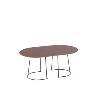 Muuto - Airy Coffee Tisch - Medium - Plum - indoor