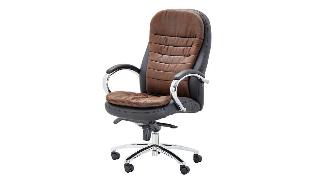 Chefsessel braun & schwarz Brend ¦ schwarz Stühle > Bürostühle > Chefsessel - Höffner