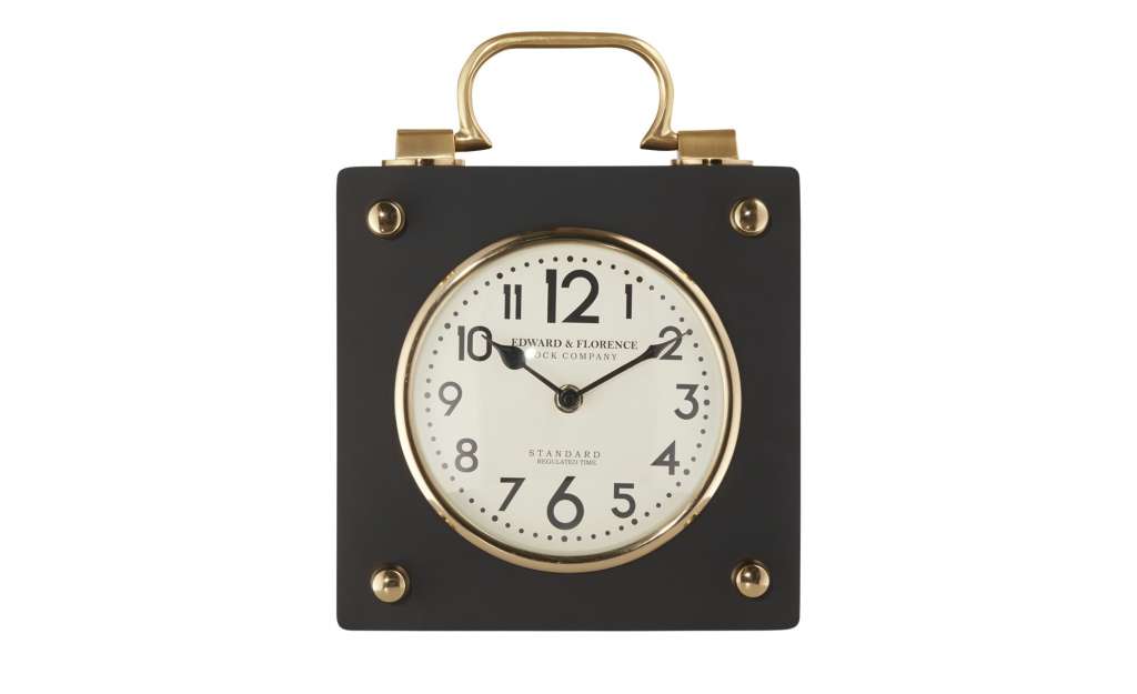 Uhr ¦ gold ¦ Maße (cm): B: 22 H: 30 T: 6 Dekoration > Uhren & Wetterstationen - Höffner