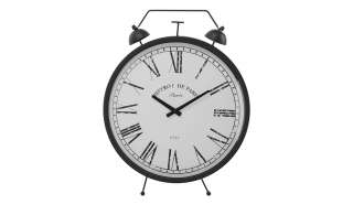 Uhr ¦ schwarz ¦ Maße (cm): B: 48 H: 65 T: 6 Dekoration > Uhren & Wetterstationen - Höffner