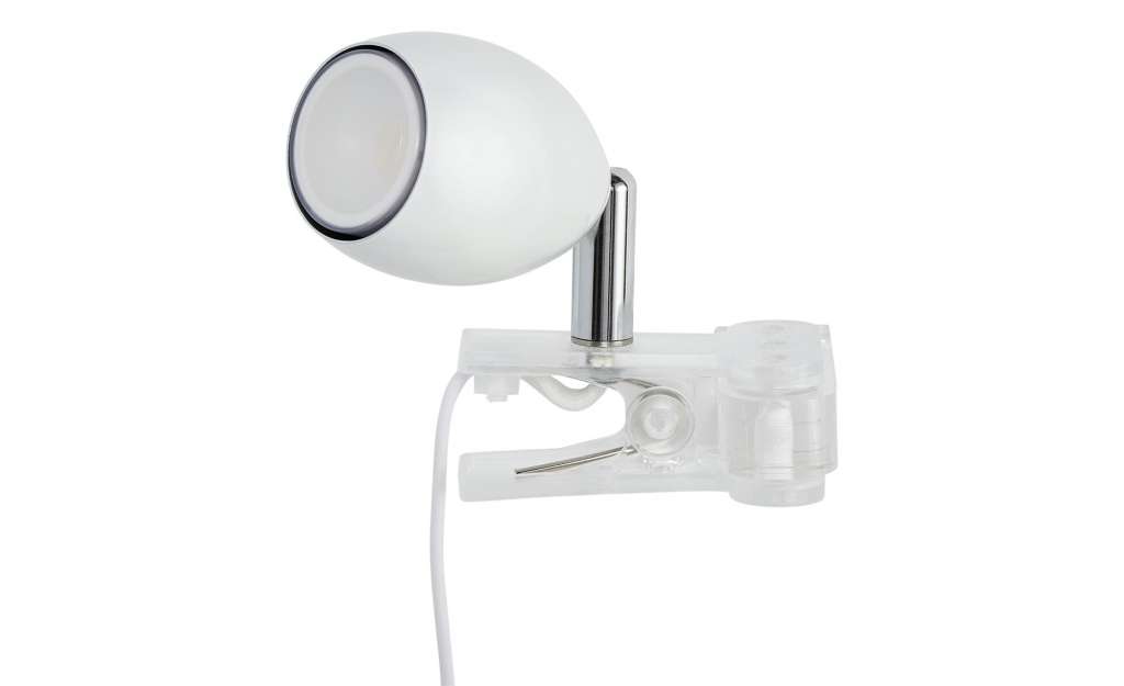 for friends LED-Klemmleuchte, 1-flammig, Weiß ¦ weiß ¦ Maße (cm): B: 6 H: 13 Lampen & Leuchten > Innenleuchten > Tischlampen - Höffner