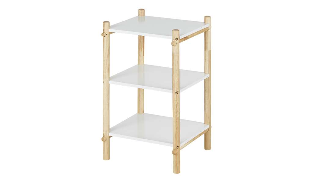 Rega  Valbrona ¦ weiß ¦ Maße (cm): B: 35 H: 58 T: 35 Regale > Bücherregale - Höffner