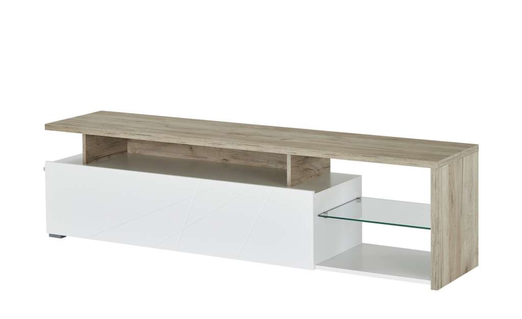 TV-Lowboard  Fossoli ¦ weiß ¦ Maße (cm): B: 170 H: 47 T: 42 TV- & Media Möbel > TV-Racks - Höffner
