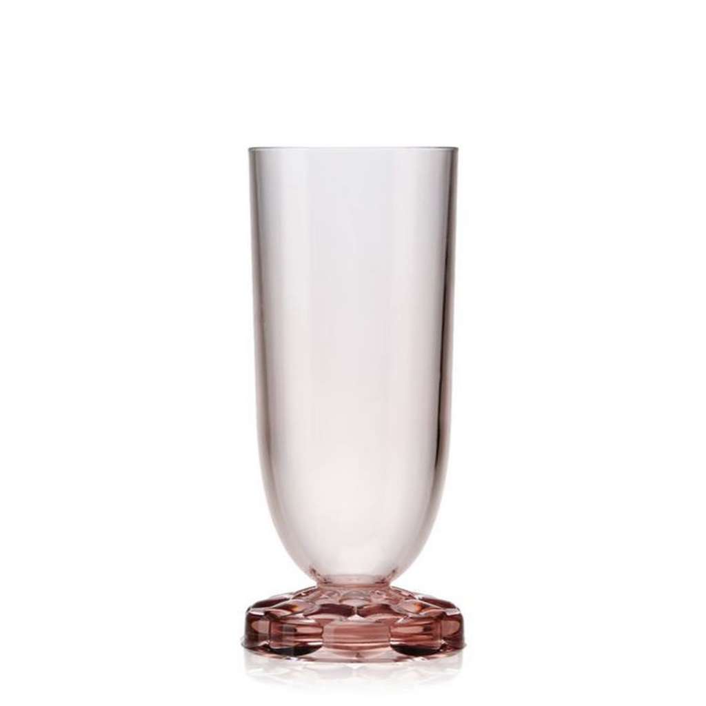 Kartell - Jellies Family - Champagner Glas - rosa - indoor