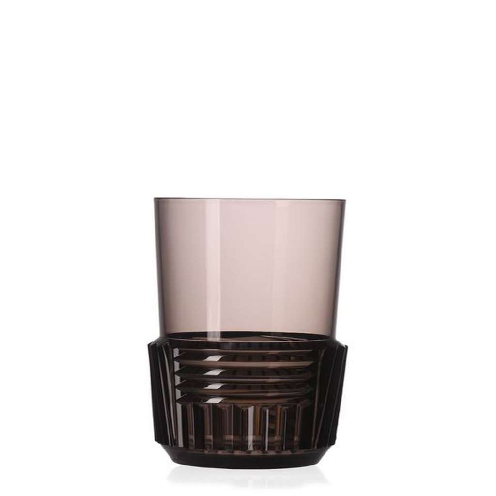 Kartell - Trama - long drink glas - rauchgrau - indoor
