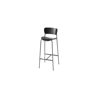 andTRADITION - Pavillon - Barhocker - AV7 - schwarz lackierte Eiche - indoor