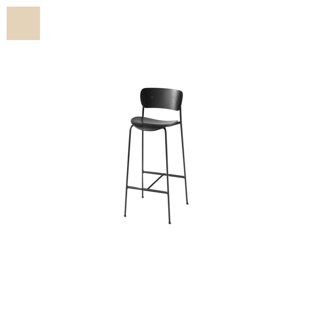 andTRADITION - Pavillon - Barhocker - AV7 - lackierte Eiche - indoor