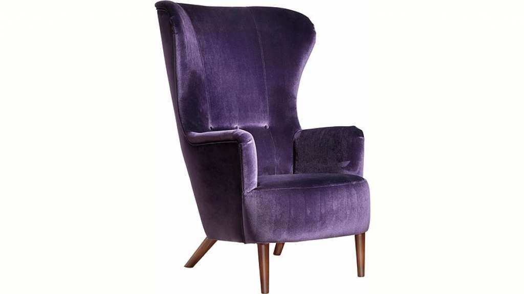 Max Winzer® Sessel »Liana«, im Retrostil, mit Knopfheftung, Hochlehner