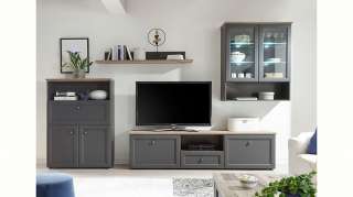 Wohnwand, (Set, 4-tlg)