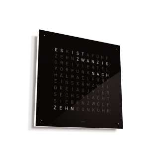 Biegert&Funk - Qlocktwo Classic - deutsch - schwarz - indoor