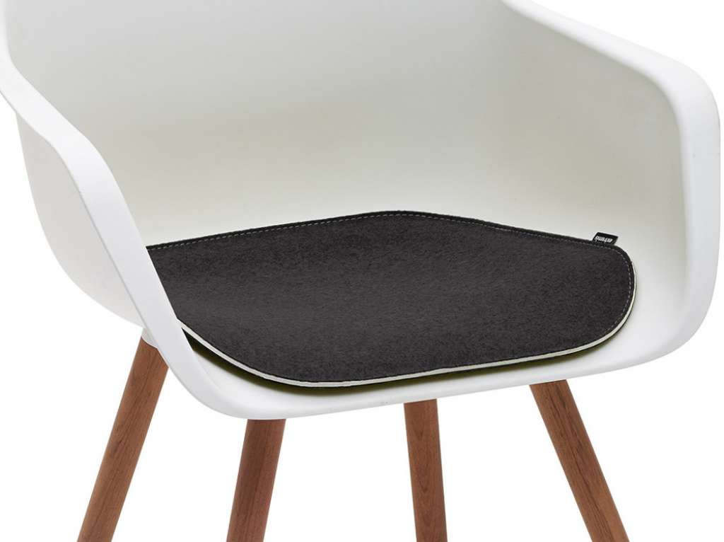 extremis - Filzkissen für Captain's Chair - anthrazitgrau - outdoor