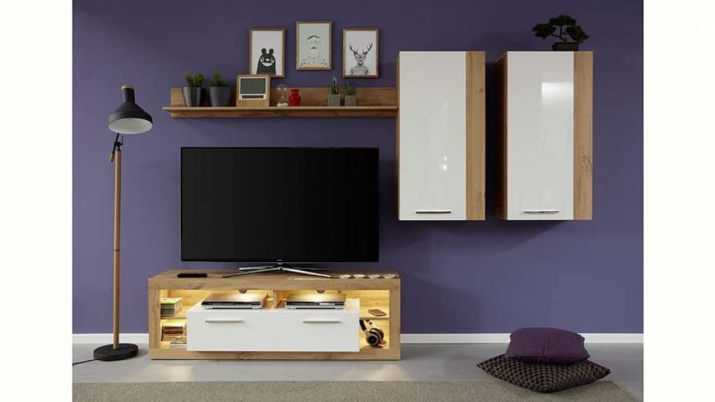 trendteam Wohnwand »Rock«, (Set, 4-tlg)