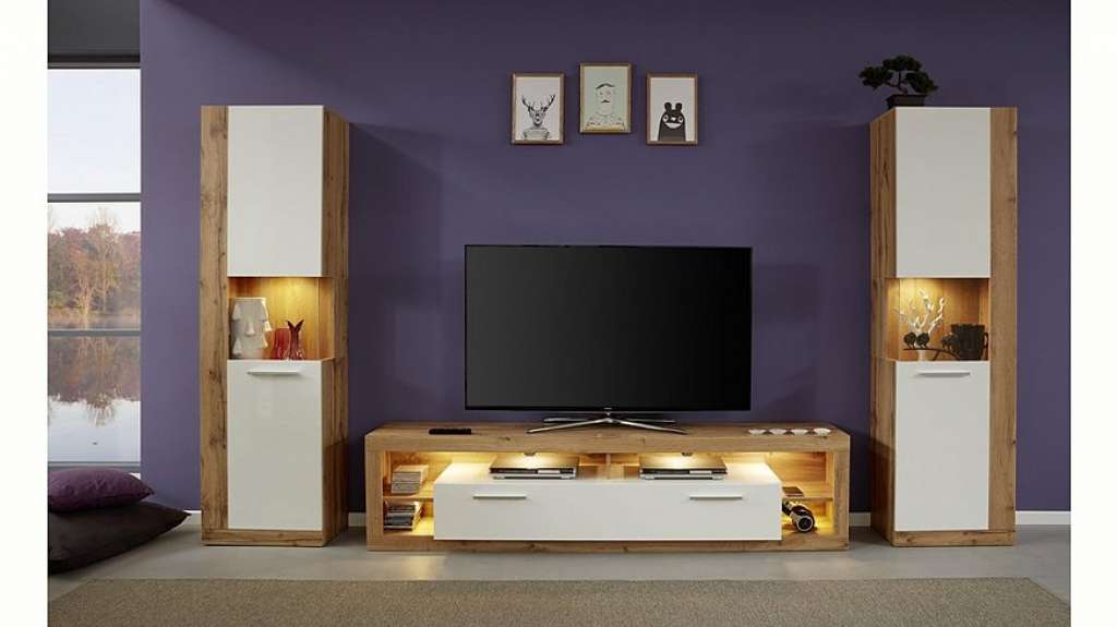 trendteam Wohnwand »Rock«, (Set, 3-tlg)