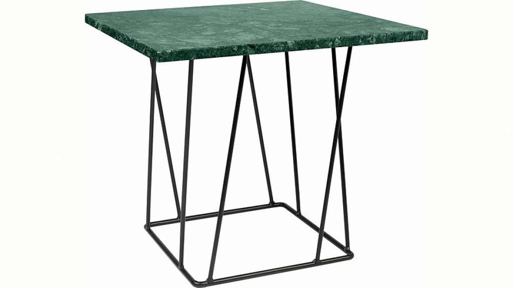 TemaHome Beistelltisch »Helix«, aus Marmor, wahlweise mit Gestell aus schwarzem oder grünem Metall