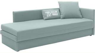 TOM TAILOR Schlafsofa »GUEST«, mit 2 Kissen, Lehne wahlweise links oder rechts