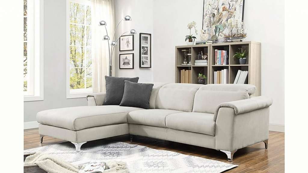 ATLANTIC home collection Ecksofa, mit Federkern