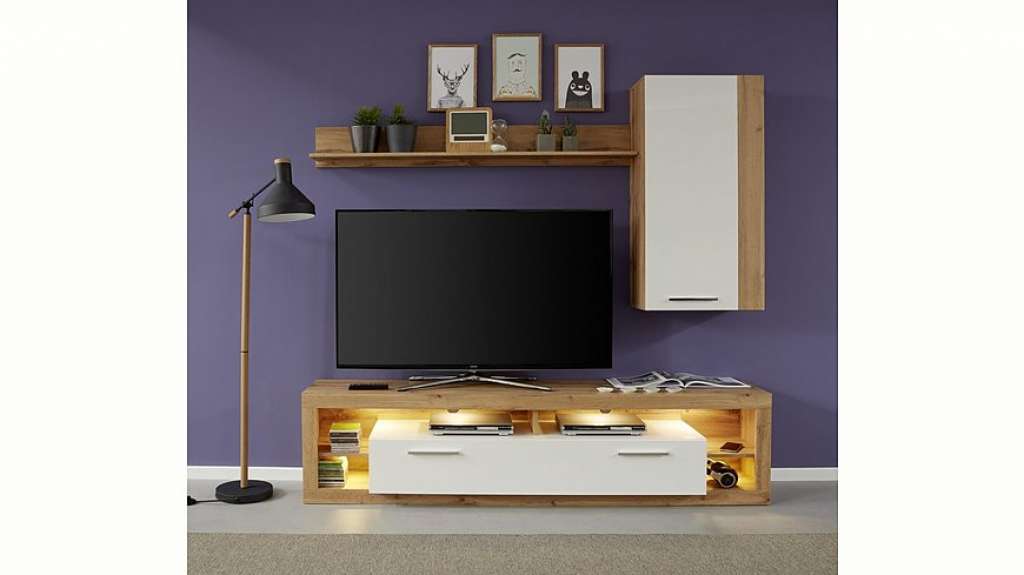 trendteam Wohnwand »Rock«, (Set, 3-tlg)