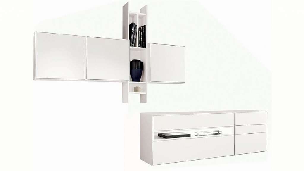 now! by hülsta Wohnwand »now! easy«, (Set, 6-tlg), mit Media-Lowboard