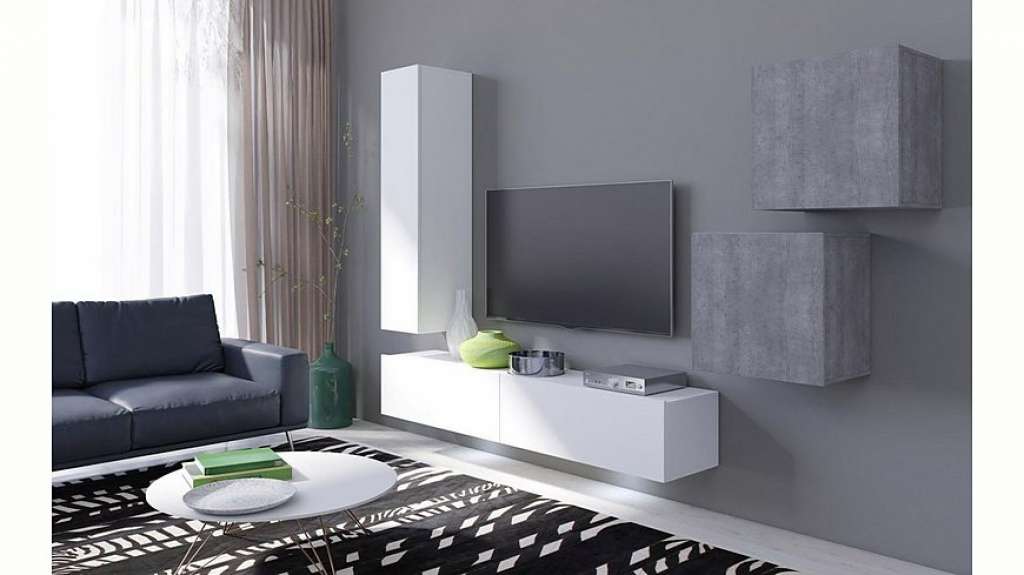 TRENDMANUFAKTUR Wohnwand »Vento«, (Set, 5-tlg)