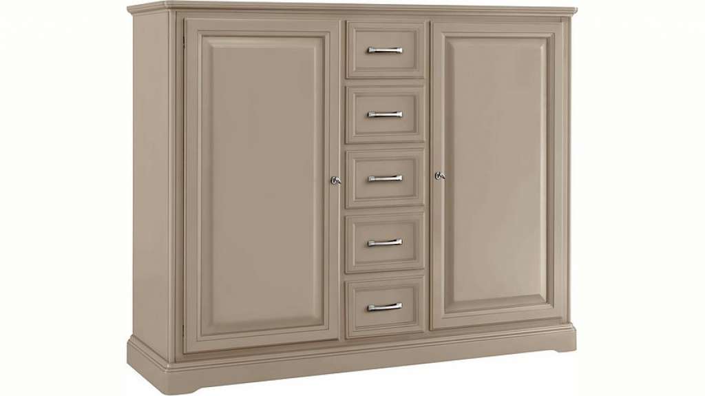 SELVA Highboard »Villa Cinquanta«, Modell 7572, Breite 155 cm, mit zwei Türen