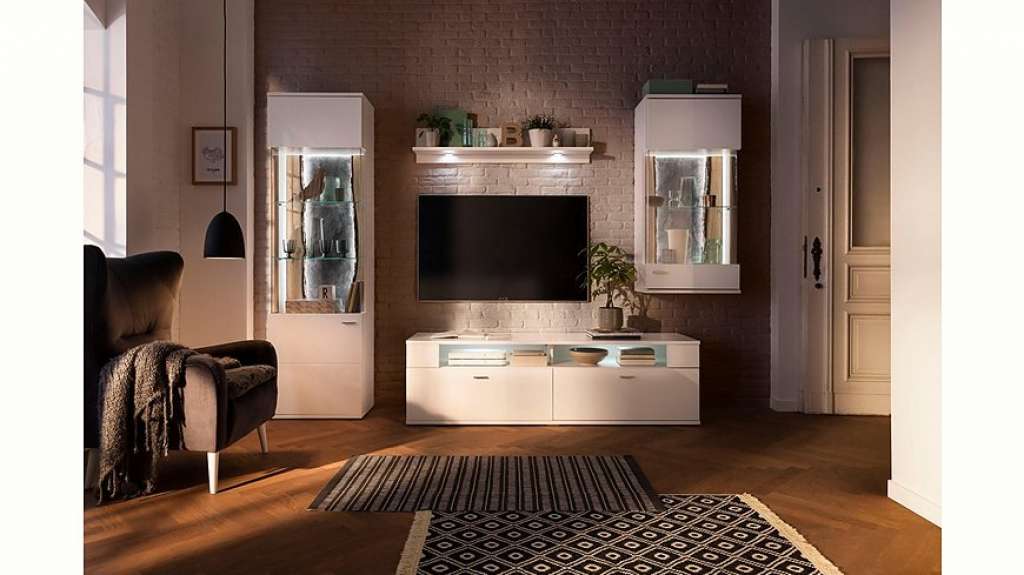 set one by Musterring Wohnwand »TACOMA«, (Set, 4-tlg), mit Hängevitrine