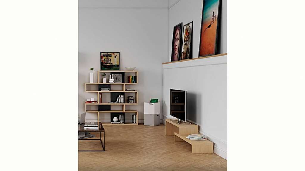 TemaHome Regal »London«, in vielen unterschiedlichen Farbvarianten und unterschiedlichen Höhen, mit dekorativer Rahmenoptik