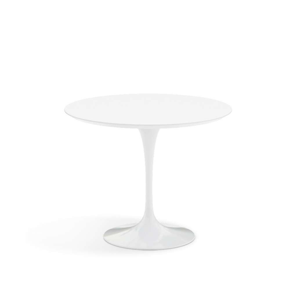 Knoll International - Esstisch Saarinen - weiß - Laminat - indoor