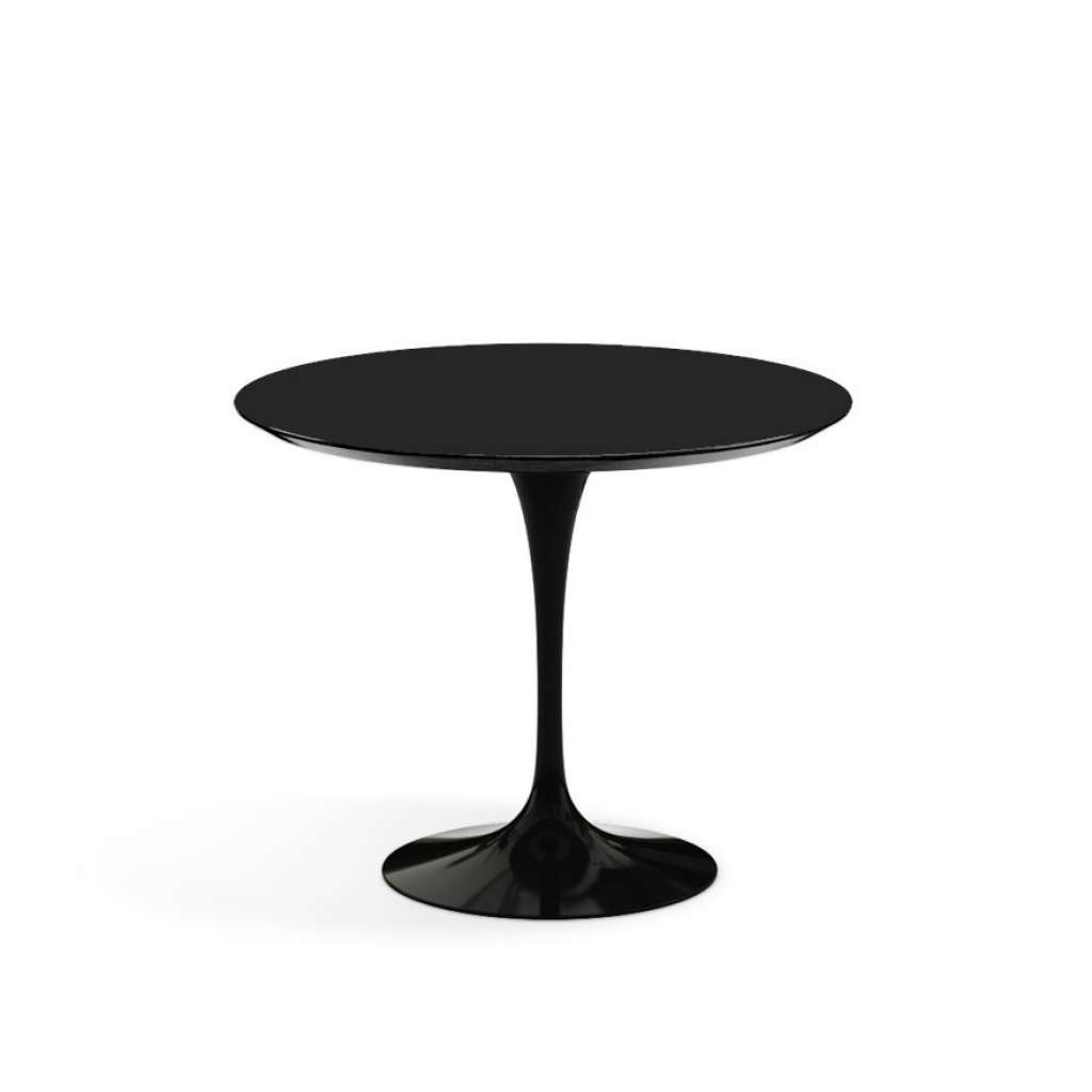 Knoll International - Esstisch Saarinen - schwarz - Laminat - indoor