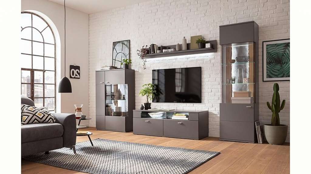 set one by Musterring Wohnwand »TACOMA«, (Set, 4-tlg), mit Wandboard