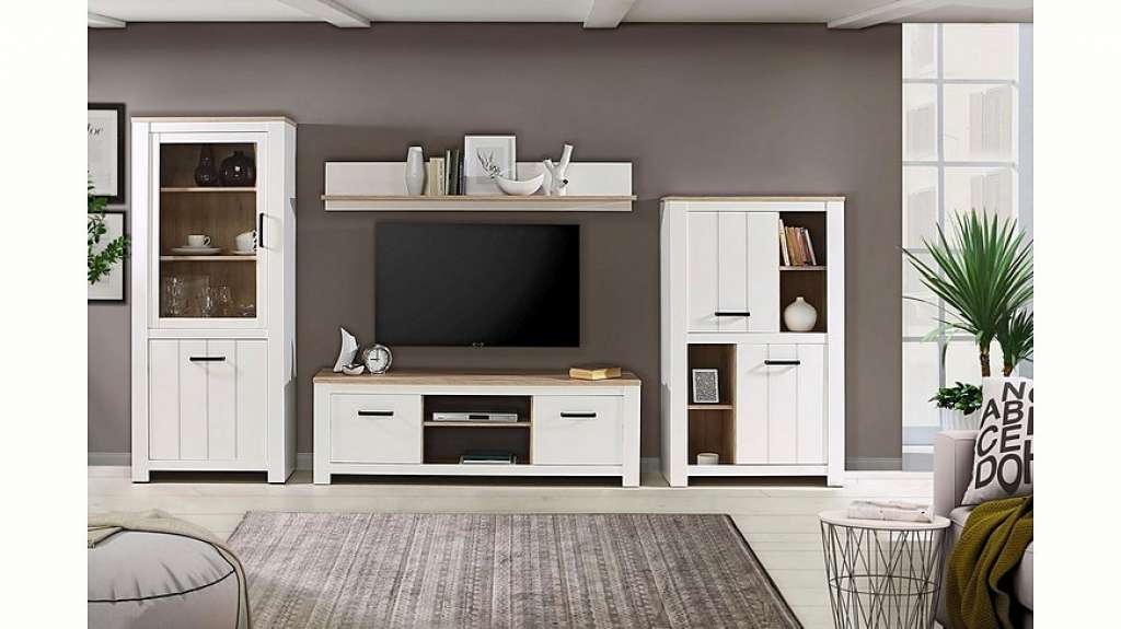 FORTE Wohnwand, (Set, 4-tlg)