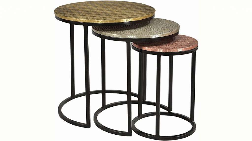 SIT Beistelltisch »This&That« (Set), mit Metalloberflächen