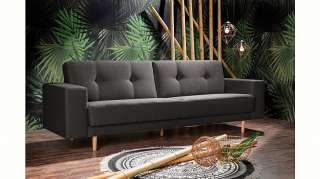Max Winzer® Schlafsofa »Jacy«, mit Zierknöpfen im Rücken, mit Federkern, inklusive Bettkasten