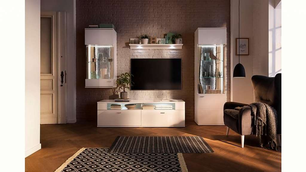 set one by Musterring Wohnwand »TACOMA«, (Set, 4-tlg), mit Hängevitrine