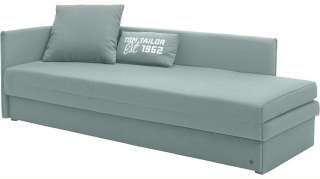 TOM TAILOR Schlafsofa »GUEST«, mit 2 Kissen, Lehne wahlweise links oder rechts