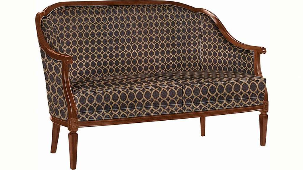 SELVA Sofa »Villa Borghese«, Modell 1375, nussbaumfarbig antik