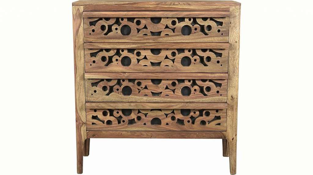 SIT Kommode »Bubbles« mit kreisförmigen Fräsungen auf der Front