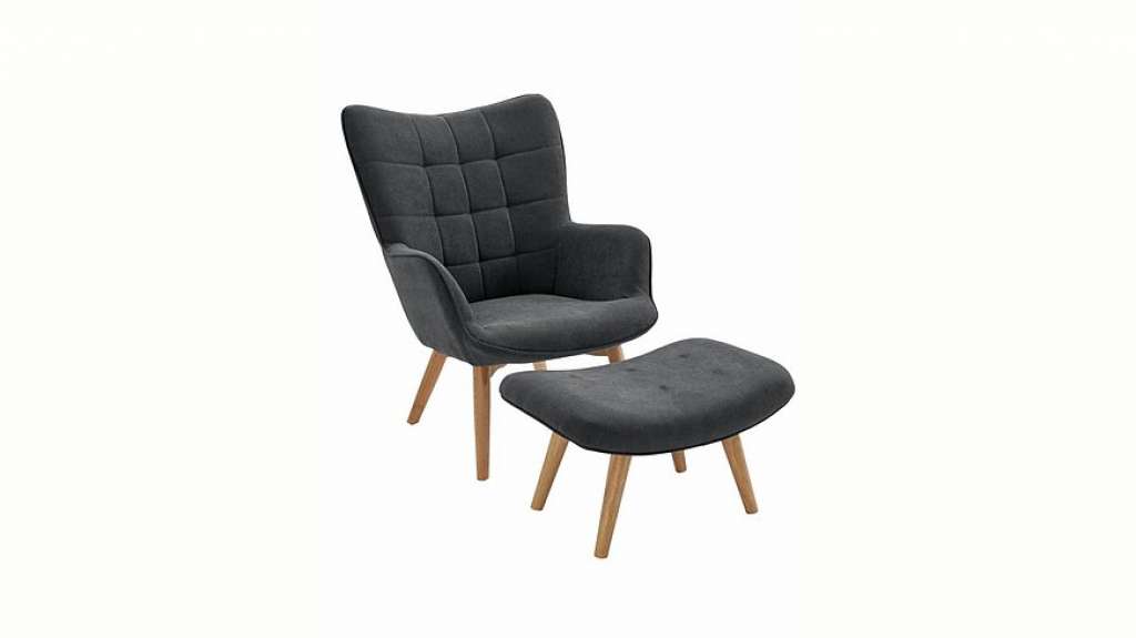 heine home Sessel+Hocker dekorative Ziersteppung und Kederheftung