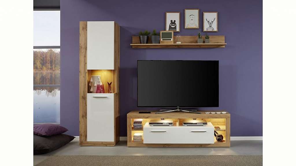 trendteam Wohnwand »Rock«, (Set, 3-tlg)