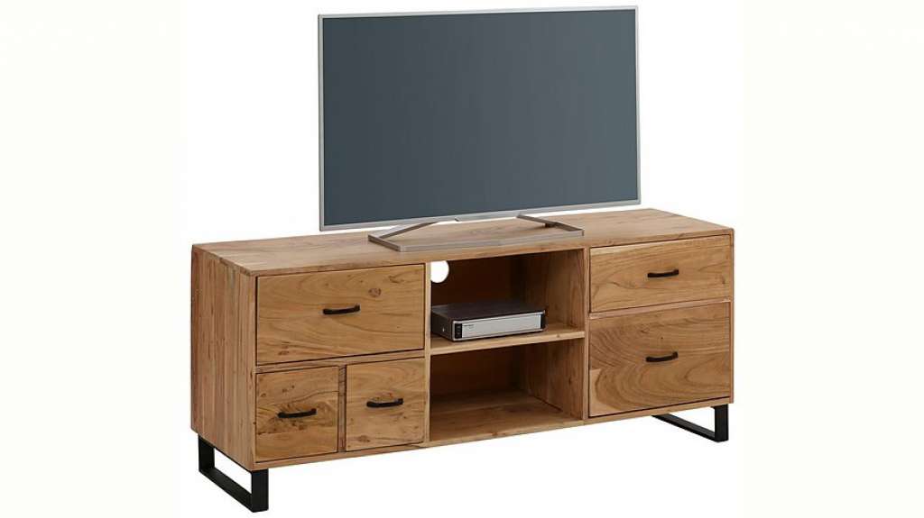 Gutmann Factory Lowboard »Georgia«, aus massivem Akazienholz, Breite 135 cm