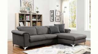 ATLANTIC home collection Ecksofa, mit Federkern