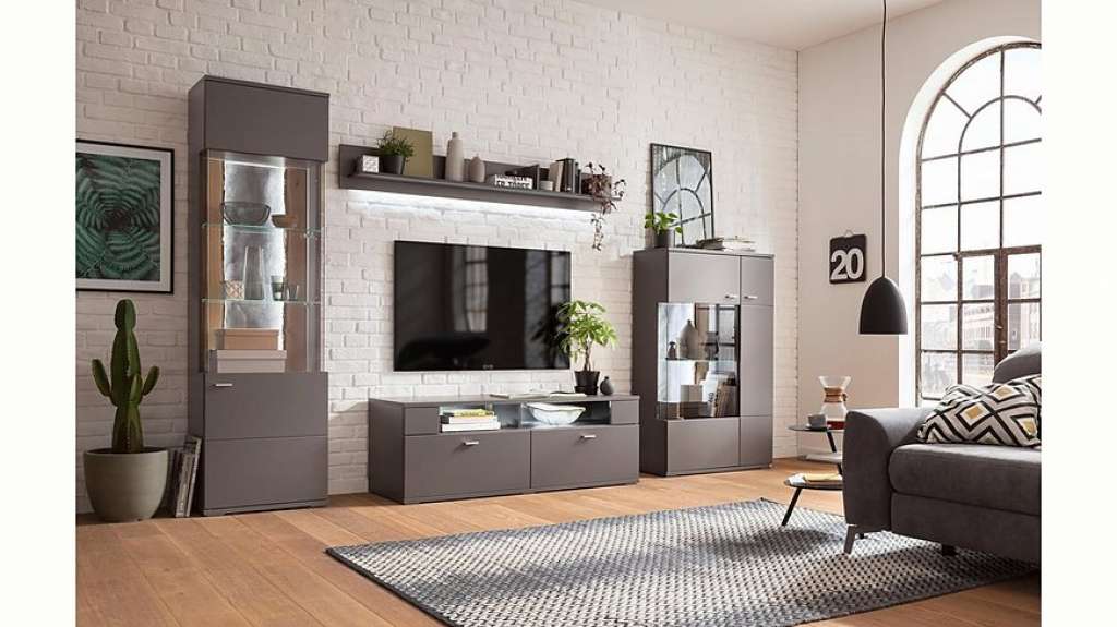 set one by Musterring Wohnwand »TACOMA«, (Set, 4-tlg), mit Wandboard