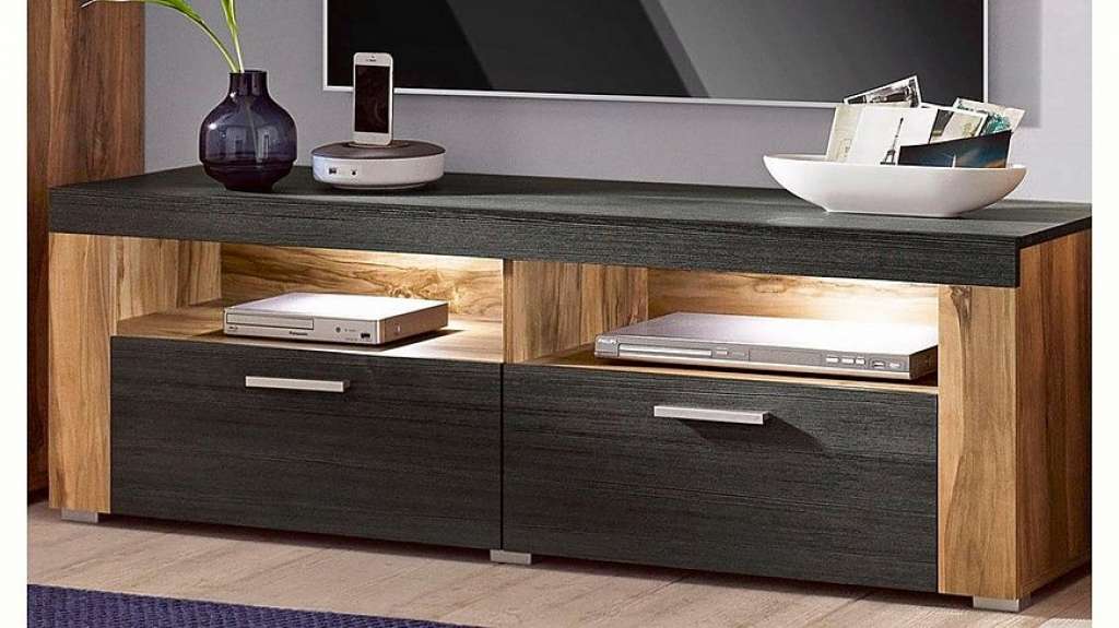 Lowboard, Breite 140 cm, mit Wandregal