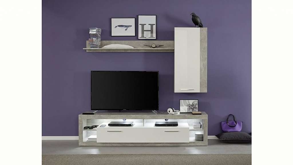 trendteam Wohnwand »Rock«, (Set, 3-tlg)