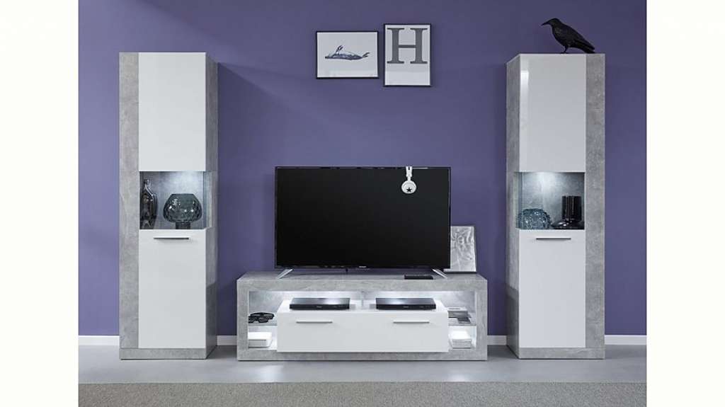 trendteam Wohnwand »Rock«, (Set, 3-tlg)