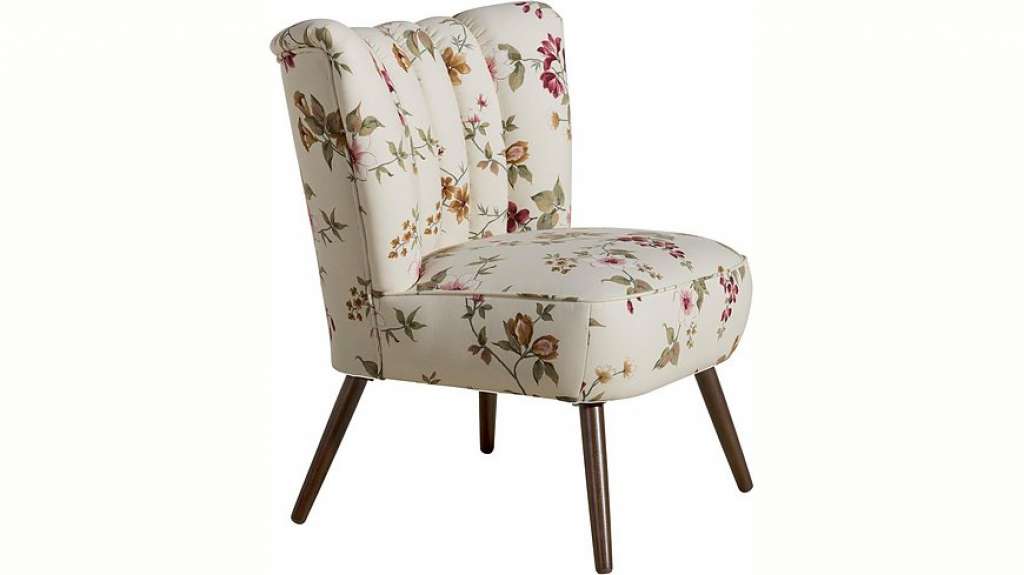 Max Winzer® Sessel »Aspen«, im Retrostil, mit Blumenmuster