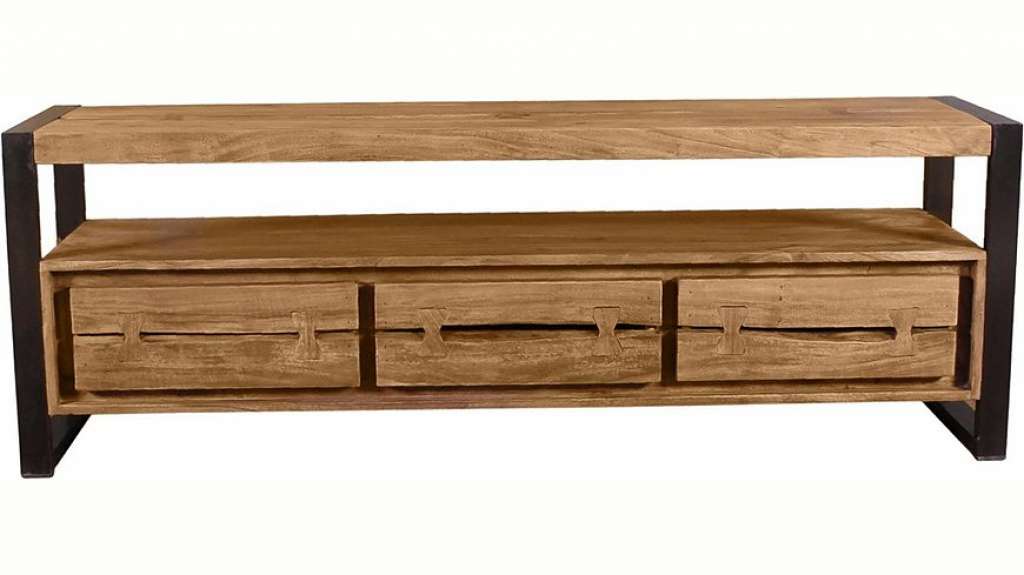 SIT Lowboard »Live Edge« aus Akazienholz, mit markanten Baumkanten in der Front